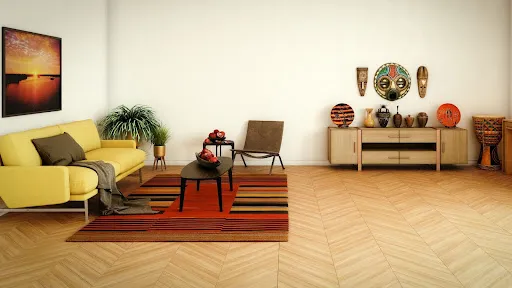 Styl afrykański we wnętrzach